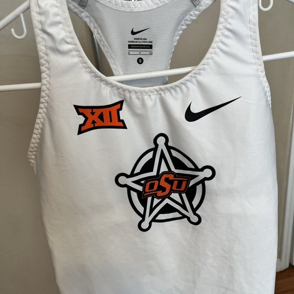 Nike Pro Elite OSU Pokes USA Womens Track & Field Singlet AJ6517-XXX Size Small - Picture 2 of 9